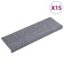 Felpudos autoadhesivos para escaleras, 15 unidades, 65 x 21 x 4