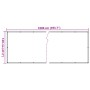 Graue PVC-Sichtschutzmatte für den Garten 1000x120 cm von , Zaunpaneele - Ref: Foro24-4005498, Preis: 43,41 €, Rabatt: %