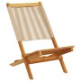 Garden chairs 2 units solid acacia wood polypropylene beige by , Garden chairs - Ref: Foro24-367689, Price: 128,27 €, Discoun...