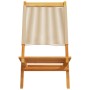 Gartenstühle 2 Stück Massivholz Akazie Polypropylen Beige von , Gartenstühle - Ref: Foro24-367689, Preis: 128,27 €, Rabatt: %