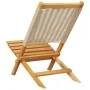 Garden chairs 2 units solid acacia wood polypropylene beige by , Garden chairs - Ref: Foro24-367689, Price: 125,71 €, Discoun...