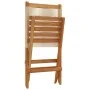 Garden chairs 2 units solid acacia wood polypropylene beige by , Garden chairs - Ref: Foro24-367689, Price: 125,71 €, Discoun...