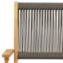 Set de comedor jardín 7 pzas polipropileno madera maciza gris de , Conjuntos de jardín - Ref: Foro24-3281710, Precio: 534,71 ...