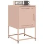 Mesitas de noche 2 unidades acero rosa 36x39x60,5 cm de , Mesitas de noche - Ref: Foro24-846449, Precio: 69,24 €, Descuento: %