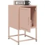 Mesitas de noche 2 unidades acero rosa 36x39x60,5 cm de , Mesitas de noche - Ref: Foro24-846449, Precio: 69,24 €, Descuento: %
