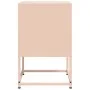 Mesitas de noche 2 unidades acero rosa 36x39x60,5 cm de , Mesitas de noche - Ref: Foro24-846449, Precio: 69,24 €, Descuento: %