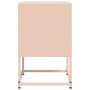 Nachttische, 2 Stück, rosa Stahl, 36x39x60,5 cm. von , Nachttische - Ref: Foro24-846449, Preis: 69,90 €, Rabatt: %