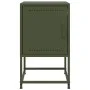 Nachttisch aus olivgrünem Stahl, 36x39x60,5 cm. von , Nachttische - Ref: Foro24-846454, Preis: 41,64 €, Rabatt: %