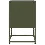 Mesita de noche acero verde oliva 36x39x60,5 cm | Foro24.es | Tu tienda online para hogar, jardín y más Foro24.es