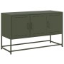 Fernsehmöbel aus olivgrünem Stahl, 100,5x39x60,5 cm. von , TV-Möbel - Ref: Foro24-846480, Preis: 103,93 €, Rabatt: %