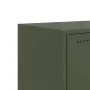 TV stand in olive green steel, 100.5x39x60.5 cm by , TV Furniture - Ref: Foro24-846480, Price: 102,58 €, Discount: %