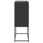 Schwarzer Stahlschrank 68,5x38,5x107 cm von , Sideboards - Ref: Foro24-846482, Preis: 92,38 €, Rabatt: %