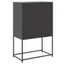 Black steel sideboard 68.5x38.5x107 cm by , Sideboards - Ref: Foro24-846482, Price: 91,36 €, Discount: %