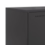 Schwarzer Stahlschrank 68,5x38,5x107 cm von , Sideboards - Ref: Foro24-846482, Preis: 92,38 €, Rabatt: %