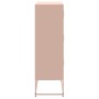 Steel sideboard in pink, 68.5x38.5x123.5 cm by , Sideboards - Ref: Foro24-846489, Price: 152,12 €, Discount: %