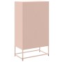 Steel sideboard in pink, 68.5x38.5x123.5 cm by , Sideboards - Ref: Foro24-846489, Price: 152,12 €, Discount: %