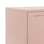 Steel sideboard in pink, 68.5x38.5x123.5 cm by , Sideboards - Ref: Foro24-846489, Price: 150,17 €, Discount: %