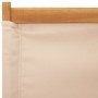 Folding garden chairs 4 pcs solid wood and beige fabric by , Garden chairs - Ref: Foro24-3214646, Price: 212,36 €, Discount: %