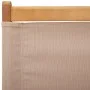 Sillas de jardín plegables 6 uds madera maciza y tela taupe de , Sillas de jardín - Ref: Foro24-3214644, Precio: 306,57 €, De...