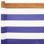 4 verstellbare Gartenstühle aus Massivholz mit blau-weißem Stoff. von , Gartenstühle - Ref: Foro24-3214652, Preis: 214,74 €, ...