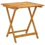 3-teiliges Bistro-Set aus grauem PE-Rattan und Massivholz von , Gartensets - Ref: Foro24-3281875, Preis: 197,35 €, Rabatt: %