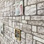 3D wall panels with gray brick design, 11 pieces EPS by , Wall covering - Ref: Foro24-147205, Price: 187,07 €, Discount: %