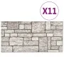 3D-Wandpaneele mit grauem Ziegelstein-Design, 11 Stück EPS von , Wandverkleidung - Ref: Foro24-147205, Preis: 191,85 €, Rabat...