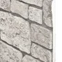 3D wall panels with gray brick design, 11 pieces EPS by , Wall covering - Ref: Foro24-147205, Price: 191,28 €, Discount: %