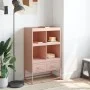 Cold-rolled steel sideboard in pink 68.5x39x111.5 cm by , Sideboards - Ref: Foro24-846603, Price: 98,20 €, Discount: %