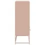 Cold-rolled steel sideboard in pink 68.5x39x111.5 cm by , Sideboards - Ref: Foro24-846603, Price: 98,20 €, Discount: %