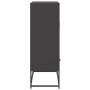 Kaltgewalzter schwarzer Stahlschrank 68x39x111,5 cm von , Sideboards - Ref: Foro24-846608, Preis: 152,01 €, Rabatt: %