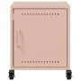 Nachttische, 2 Stück, rosa Stahl, 36x39x43,5 cm. von , Nachttische - Ref: Foro24-846617, Preis: 74,78 €, Rabatt: %