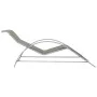 Loungers with table 2 units taupe gray aluminum by vidaXL, Loungers - Ref: Foro24-310538, Price: 213,63 €, Discount: %