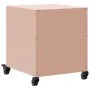 Bedside tables 2 units pink steel 36x39x43.5 cm by , Nightstands - Ref: Foro24-846617, Price: 74,78 €, Discount: %