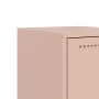 Nachttische, 2 Stück, rosa Stahl, 36x39x43,5 cm. von , Nachttische - Ref: Foro24-846617, Preis: 74,78 €, Rabatt: %