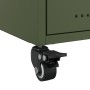 Nachttisch aus olivgrünem Stahl, 36x39x43,5 cm. von , Nachttische - Ref: Foro24-846634, Preis: 55,41 €, Rabatt: %