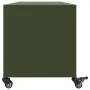 TV-Möbel aus kaltgewalztem Stahl in Olivgrün, 100,5x39x43,5 cm. von , TV-Möbel - Ref: Foro24-846648, Preis: 125,66 €, Rabatt: %