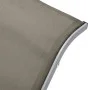 Loungers with table 2 units taupe gray aluminum by vidaXL, Loungers - Ref: Foro24-310538, Price: 213,63 €, Discount: %