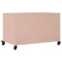 TV-Möbel aus kaltgewalztem Stahl in Rosa, 68x39x43,5 cm. von , TV-Möbel - Ref: Foro24-846669, Preis: 64,83 €, Rabatt: %