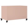 TV stand made of cold-rolled steel in pink, measuring 68x39x43.5 cm. by , TV Furniture - Ref: Foro24-846669, Price: 66,03 €, ...