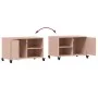 TV stand made of cold-rolled steel in pink, measuring 68x39x43.5 cm. by , TV Furniture - Ref: Foro24-846669, Price: 64,83 €, ...