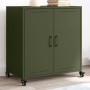 Kaltgewalzter Stahlschrank in Olivgrün 68,5x39x72 cm von , Sideboards - Ref: Foro24-846660, Preis: 116,43 €, Rabatt: %