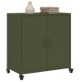 Kaltgewalzter Stahlschrank in Olivgrün 68,5x39x72 cm von , Sideboards - Ref: Foro24-846660, Preis: 116,43 €, Rabatt: %