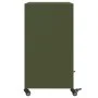 Cold-rolled steel sideboard in olive green 68.5x39x72 cm by , Sideboards - Ref: Foro24-846660, Price: 126,34 €, Discount: %