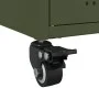 Cold-rolled steel sideboard in olive green 68.5x39x72 cm by , Sideboards - Ref: Foro24-846660, Price: 126,34 €, Discount: %