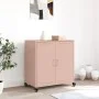 Aparador de acero laminado en frío rosa 68,5x39x72 cm de , Aparadores - Ref: Foro24-846657, Precio: 108,68 €, Descuento: %