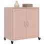 Cold-rolled steel sideboard in pink 68.5x39x72 cm by , Sideboards - Ref: Foro24-846657, Price: 98,51 €, Discount: %