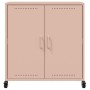 Cold-rolled steel sideboard in pink 68.5x39x72 cm by , Sideboards - Ref: Foro24-846657, Price: 98,51 €, Discount: %