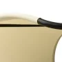 Doppelliege mit Textilene-Markise in Taupegrau und Creme von vidaXL, Liegen - Ref: Foro24-310549, Preis: 221,56 €, Rabatt: %