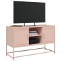TV-Möbel aus rosa Stahl, 100,5x39x60,5 cm. von , TV-Möbel - Ref: Foro24-846513, Preis: 101,01 €, Rabatt: %